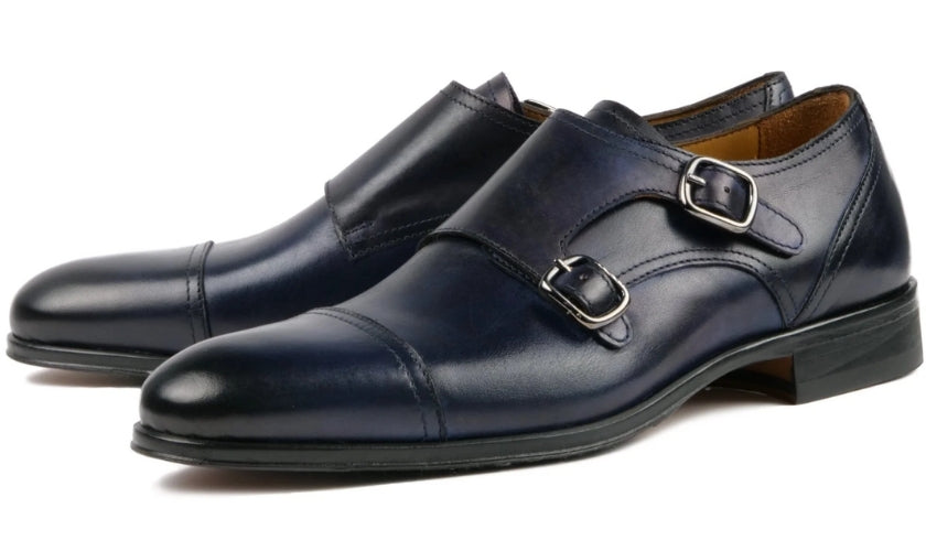 Monk Strap Blue - 100003