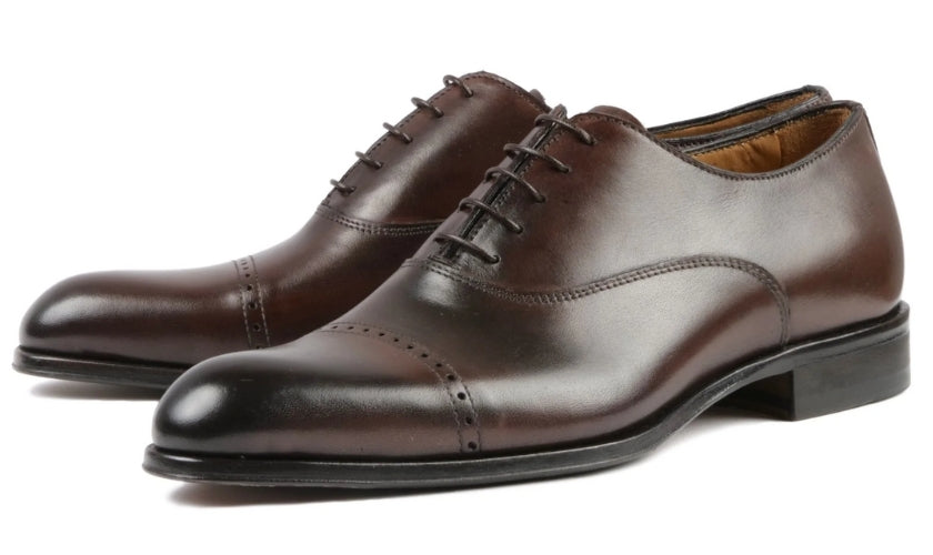 Cap Toe Oxford Brown - 100016