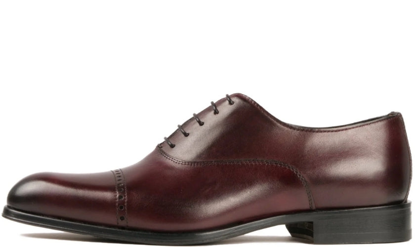 Cap Toe Oxford Oxblood - 100015