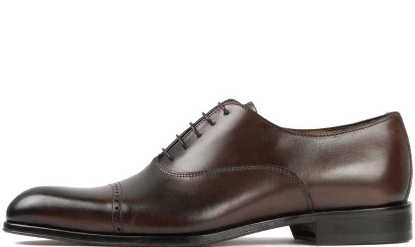 Cap Toe Oxford Brown - 100016