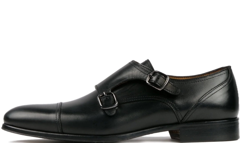 Monk Strap Black - 100002